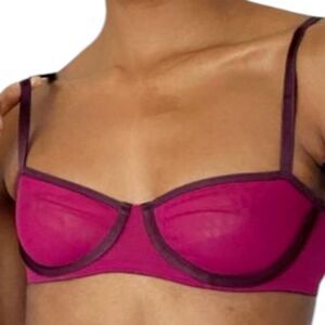 parade sheer balconette bra size 32dd